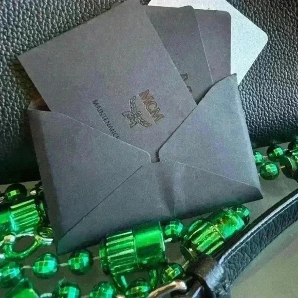 MCM Sarah Leather and Visetos Canvas Hobo/Crossbody - EUC - Picture 2 of 16